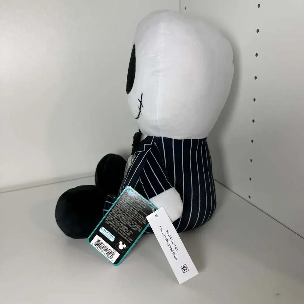 Disney Tim Burton's Nightmare Before Christmas Jack Skellington Weighted Plush